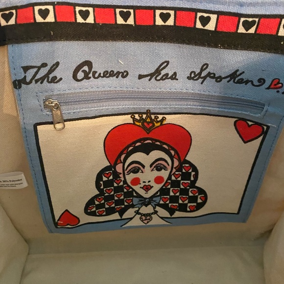 Brighton 2019 "In Love We Trust" 3pc Canvas Tote Bag & 2 Matching Pouch Set NWT - Picture 10 of 16